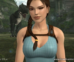 Lara Croft tomba raider..