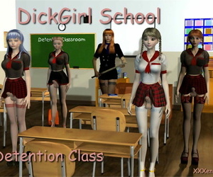 ลินอร์ติส dickgirl school..