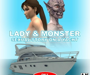 女性 & monster: 性的 story..